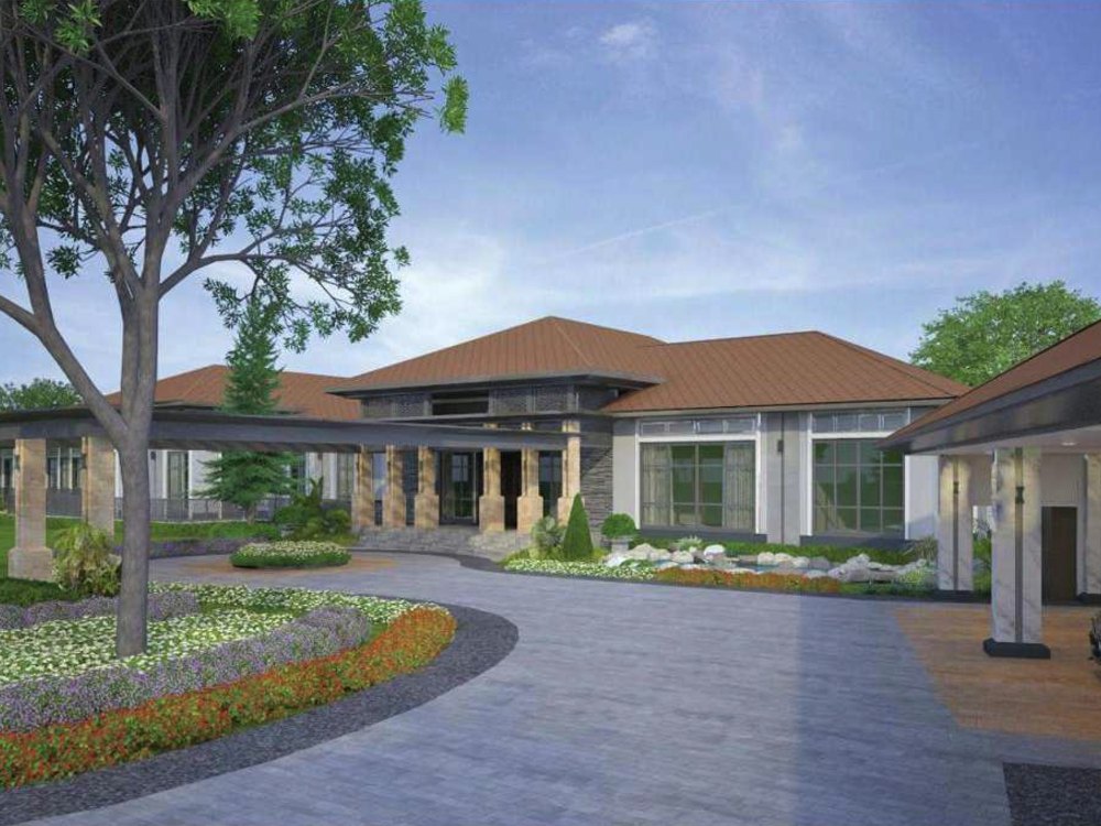 งานภูมิสถาปัตย์และจัดสวน ST Smart Building รับเหมาก่อสร้างครบวงจร